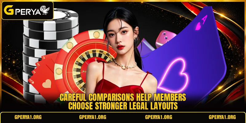 Careful comparisons help members choose stronger legal layouts