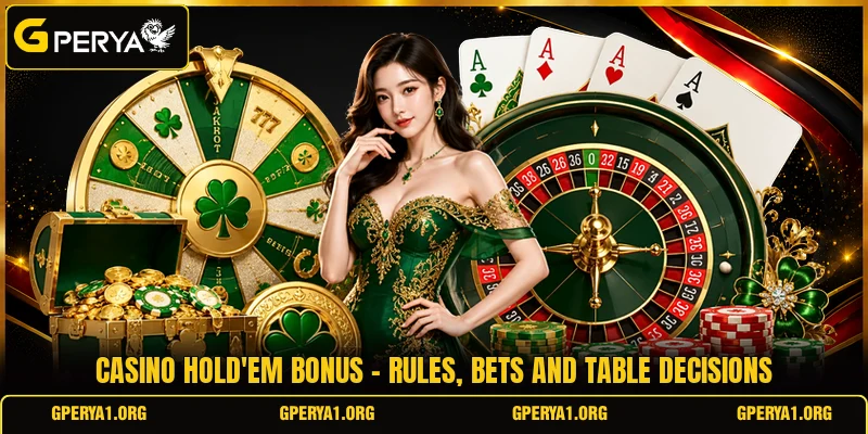Casino Hold'em Bonus - Rules, Bets And Table Decisions