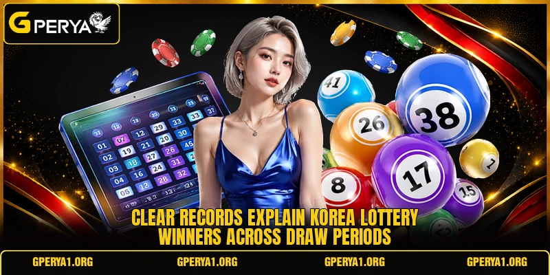 Clear records explain korea lottery winners across draw periods