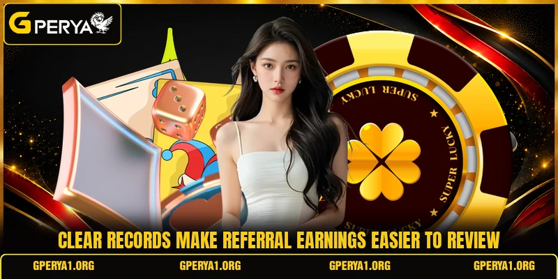 Clear records make referral earnings easier to review