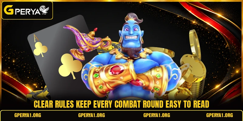 Clear rules keep every combat round easy to read