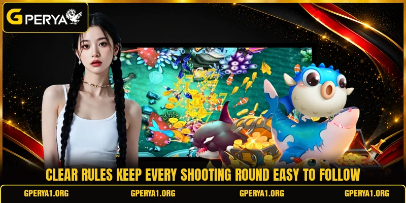 Clear rules keep every shooting round easy to follow