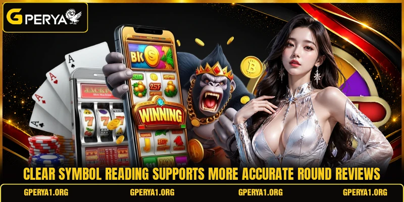 Clear symbol reading supports more accurate round reviews