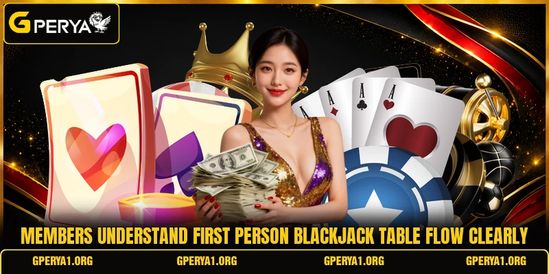 Members understand First Person Blackjack table flow clearly