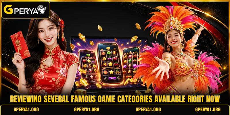 Reviewing several famous game categories available right now