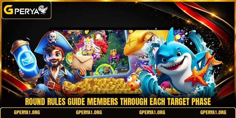 Round rules guide members through each target phase