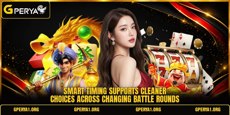 Smart timing supports cleaner choices across changing battle rounds