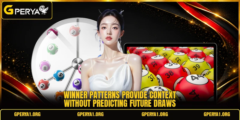 Winner patterns provide context without predicting future draws